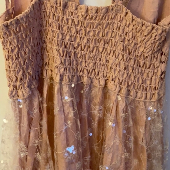COPY - Free people adella sequin dress, new - Picture 6 of 9
